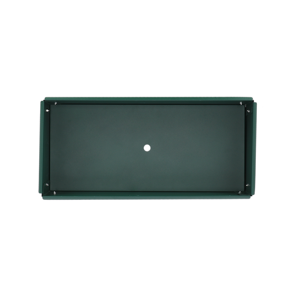 Esschert Design Verhoogde Kweekbak Metaal Groen S – Compacte moestuinbak 62×29×45 cm (20 L)