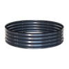 Verhoogd tuinbed rond antraciet S