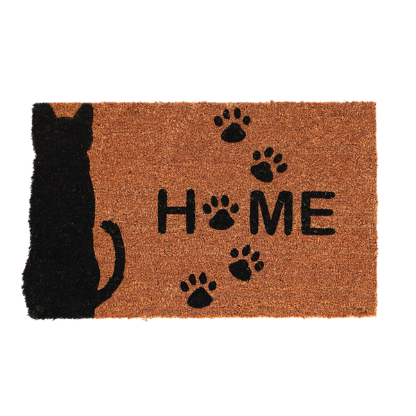 Fußmatte Kokosnuss Katze Zuhause