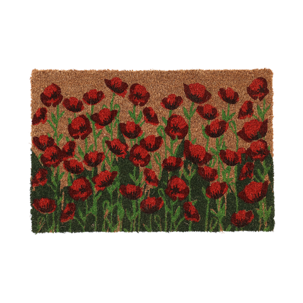 Fußmatte Kokosnuss Mohn