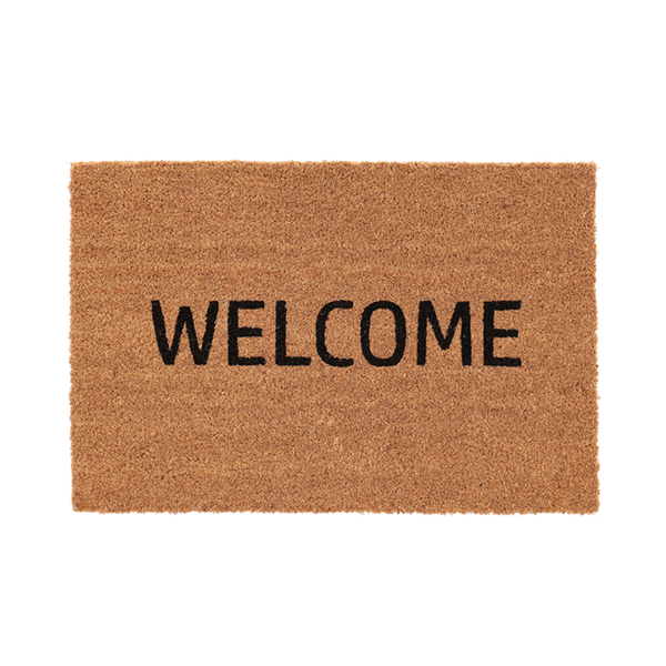 Deurmat kokos "welcome"