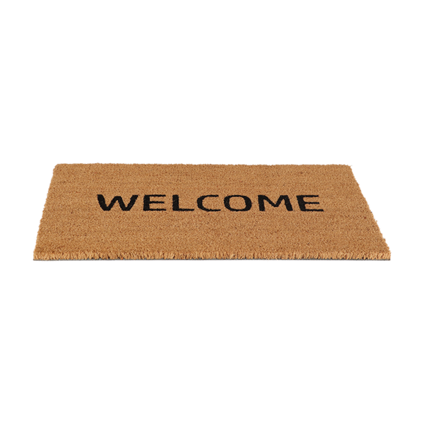 Deurmat kokos "welcome"