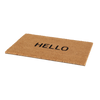 Deurmat kokos "hello"