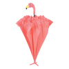 Umbrella flamingo with ruffles