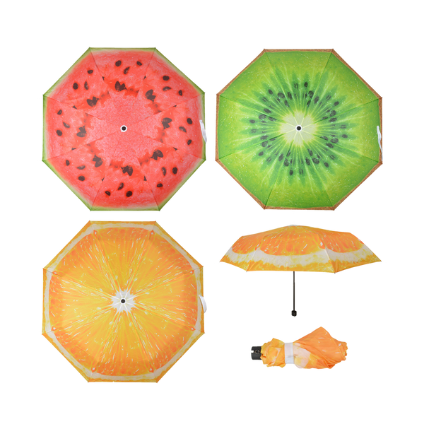 Opvouwbare paraplu fruit assorti