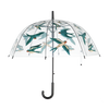 Regenschirm transparent Rauchschwalben