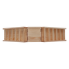 Esschert Design Egeltrap – FSC Grenenhouten trap 95×15,5×7,5 cm