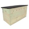 Esschert Design Egelhuis XL – FSC-houten egelhuis 78,5×38,5×41,5 cm
