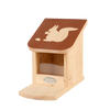 Eichhörnchen-Futterhaus aus Rutsche
