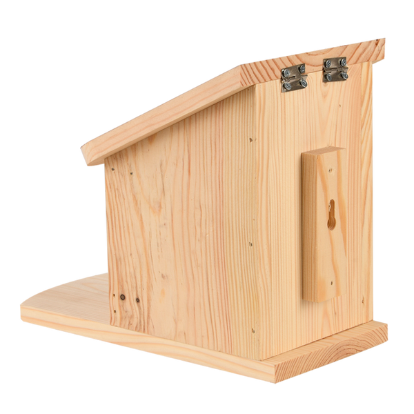 Eichhörnchen-Futterhaus aus Rutsche