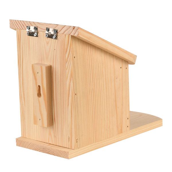 Eichhörnchen-Futterhaus aus Rutsche