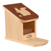 Eichhörnchen-Futterhaus aus Rutsche