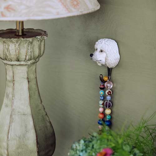 Wildlife Garden - Poodle Clothes Hook