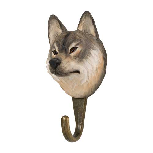 Wildlife Garden - Wolf Clothes Hook
