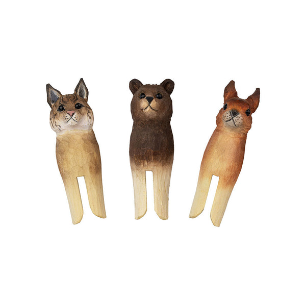Bosdecoratie - Diep bos (Beer, Lynx, Eekhoorn)