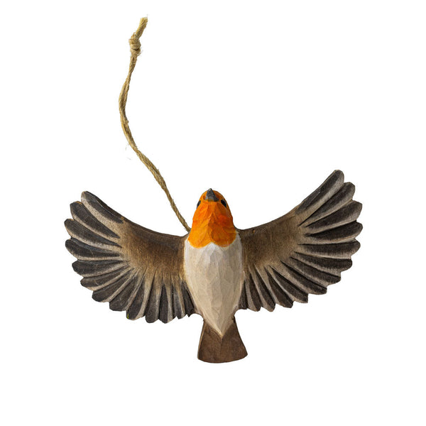 DecoBird roodborstje vliegend