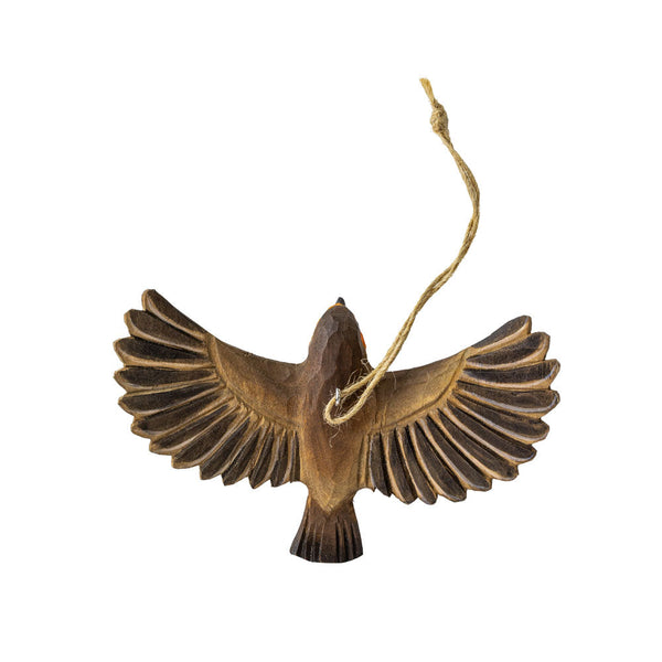 DecoBird roodborstje vliegend