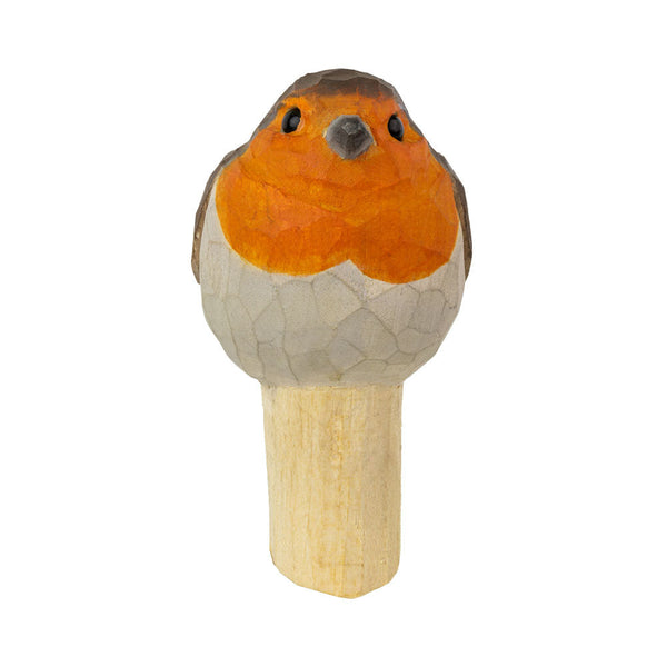 Bosdecoratie - Gezonken roodborstje