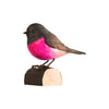 DecoBird Schwarz-rosa Fliegenfänger