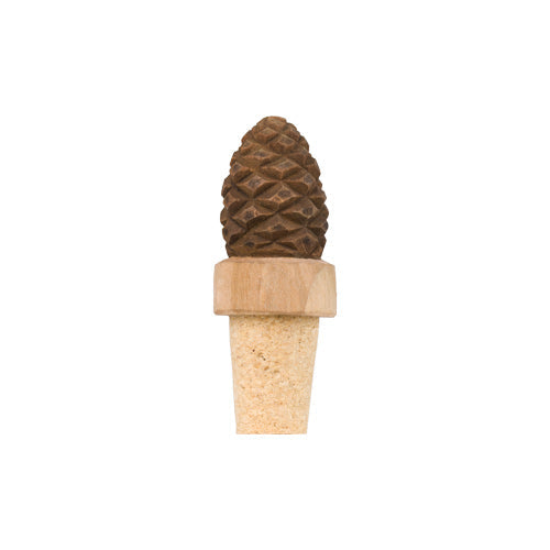 Bottle stopper pinecone