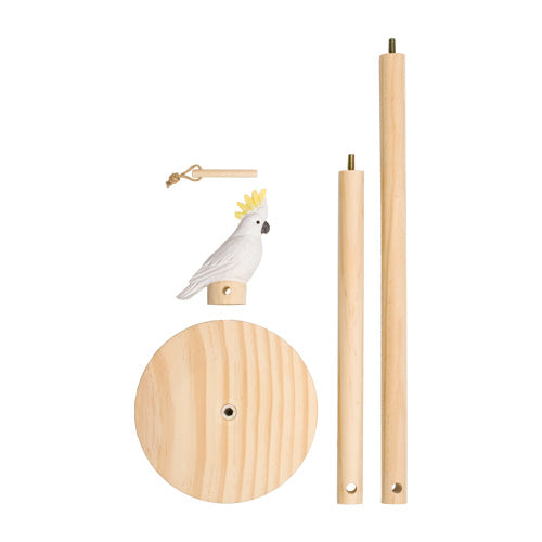 Kitchen roll holder Cockatoos