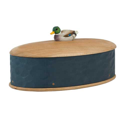 Holzkiste Wildente