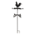 Wetterfahne Hahn aus Metall