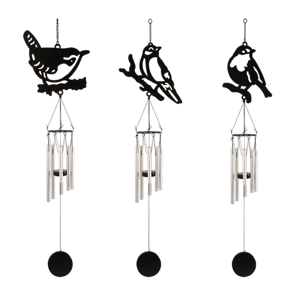 Wind chime black bird