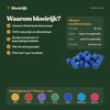 Kenmerken van blauwe zaadbommetjes