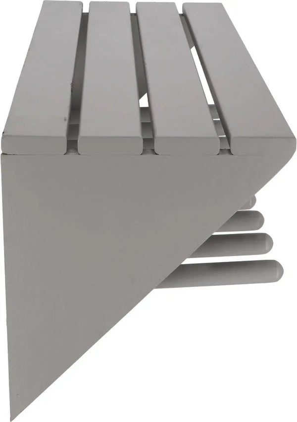 Muurlaarzenrek grijs