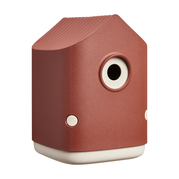 Cosy vogelhuisje toscaans rood – nestkast voor koolmezen & pimpelmezen | Duurzaam gerecycled kunststof & weerbestendig
