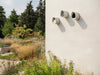 Essential Vogelfutterhaus faserartig grau – Vogelfutterhaus für Garten & Balkon | Nachhaltiger recycelter Kunststoff & wetterfest