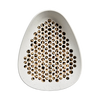 Essential bijenhotel fibrous grey – insectenhotel voor solitaire bijen | Duurzaam gerecycled kunststof & weerbestendig
