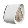 Essential bijenhotel fibrous grey – insectenhotel voor solitaire bijen | Duurzaam gerecycled kunststof & weerbestendig