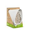 Essential bijenhotel fibrous grey – insectenhotel voor solitaire bijen | Duurzaam gerecycled kunststof & weerbestendig