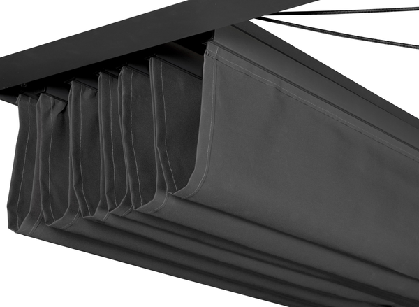 Harmonica shade sails Prosail - Waterproof Antraciet