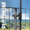 Vertical flat railing, Ø38mm