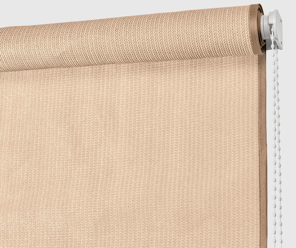 Coolfit rolgordijn gebroken wit