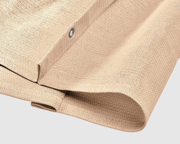 Harmonica shade sails Coolfit Ecru White