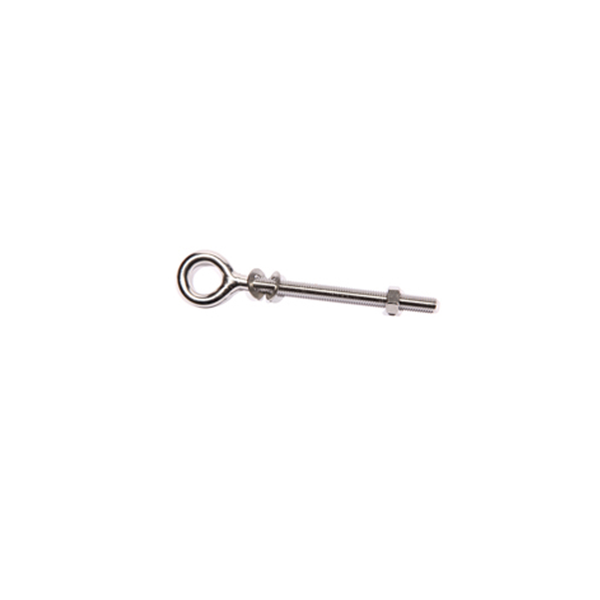 Eye bolt with nut for wooden pole M8x100mm