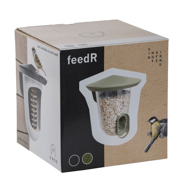 SingingFriend -FeedR transparant antraciet