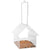 Acrylic hanging feeding table transparent