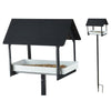 Esschert Design - Bird table on pin anthracite/white