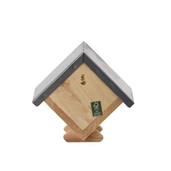 Erdnussbutterhaus quadratisch