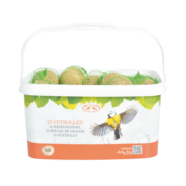 Fat ball in bucket 25 pieces