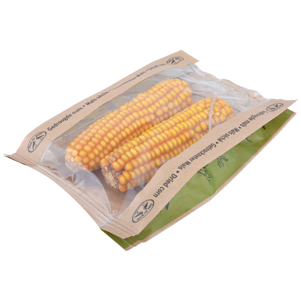 Dried corn cobs