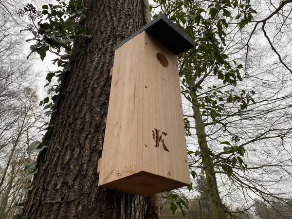 Specht-Nistkasten Douglasienholz Edelstahlscharnier | Kooprijk