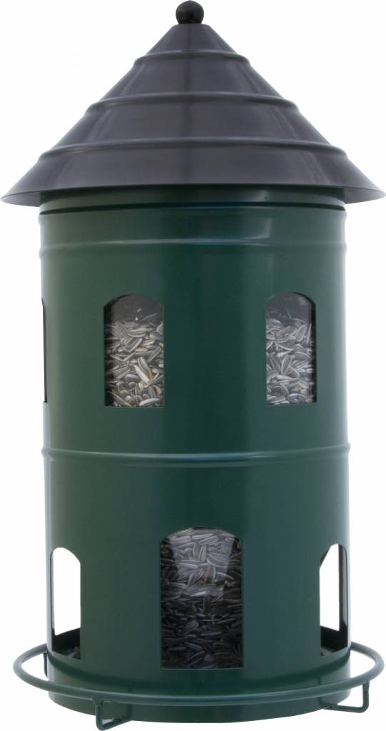 Grote Vogelvoedersilo XL Groen - 6 Liter Voercontainer | Wildlife Garden