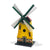 Birdhouse yellow polder mill with wing