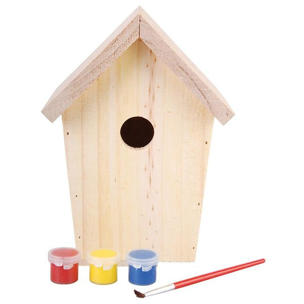 Paint your own birdhouse